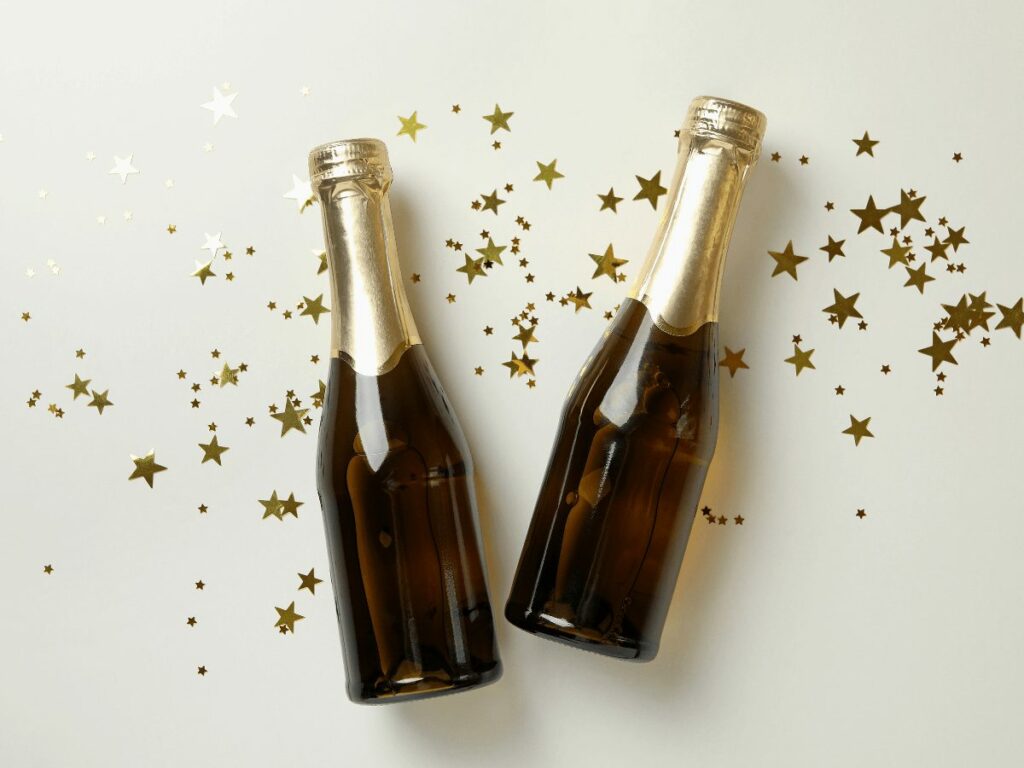 Sip in Style: The Allure of Etched Mini Champagne Bottles