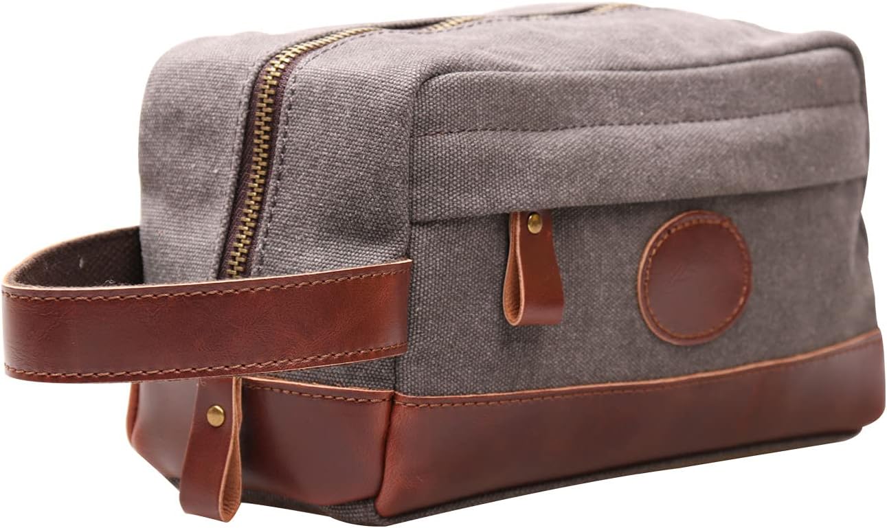 Exquisite Elegance: Elevate Your Travel Essentials with Toiletry Bags by Vintage Leather
